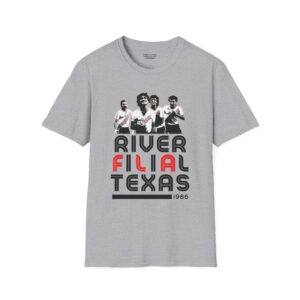 Pelota Naranja - River Filial Texas Unisex Softstyle T-Shirt