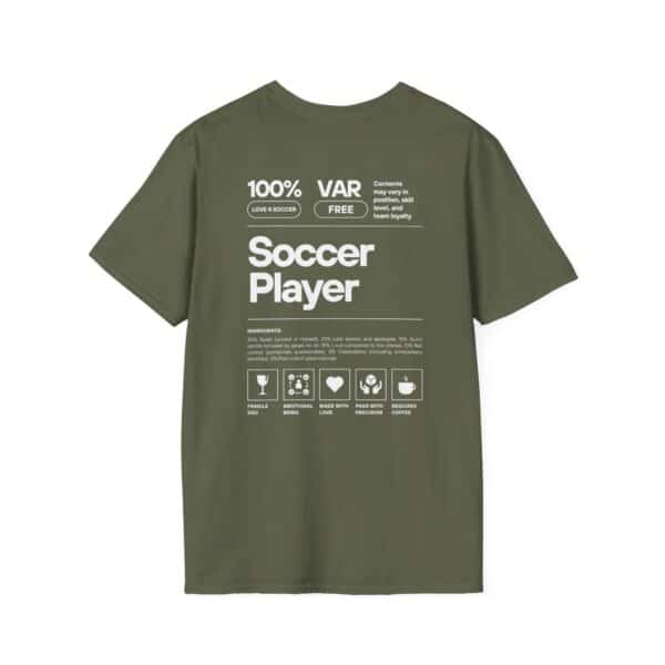 Soccer Vibes Unisex Softstyle T-Shirt - Image 10