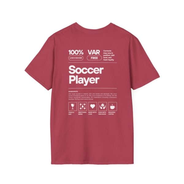 Soccer Vibes Unisex Softstyle T-Shirt - Image 54