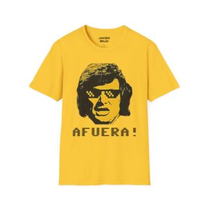 Javier Milei T-Shirt Afuera! Libertarian Freedom Supporter Tee Javier Milei clothing T-shirts