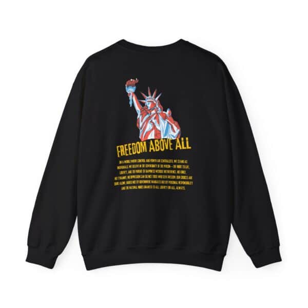 Javier Milei 'AFUERA!' Sweatshirt | Unisex Crewneck | Pro-Liberty Milei Apparel - Image 2