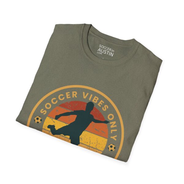 Soccer Vibes Unisex Softstyle T-Shirt - Image 8