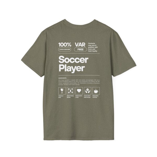 Soccer Vibes Unisex Softstyle T-Shirt - Image 6